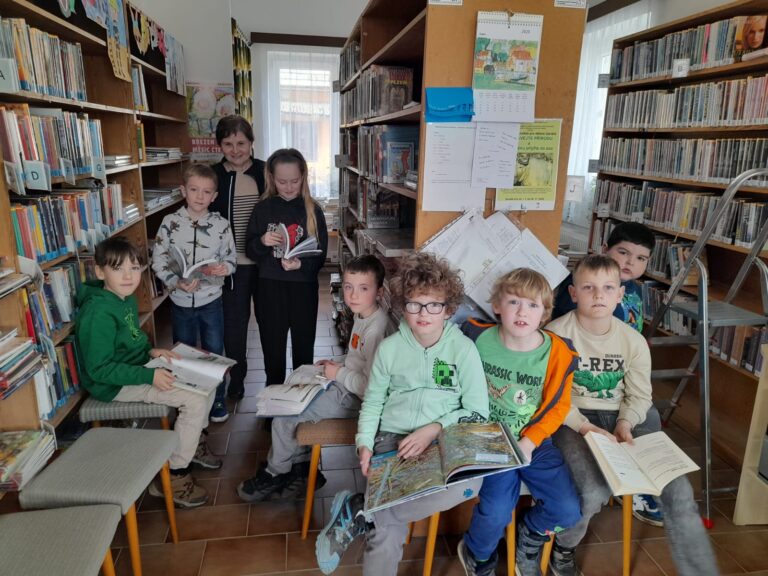 Návštěva knihovny v Běšinech